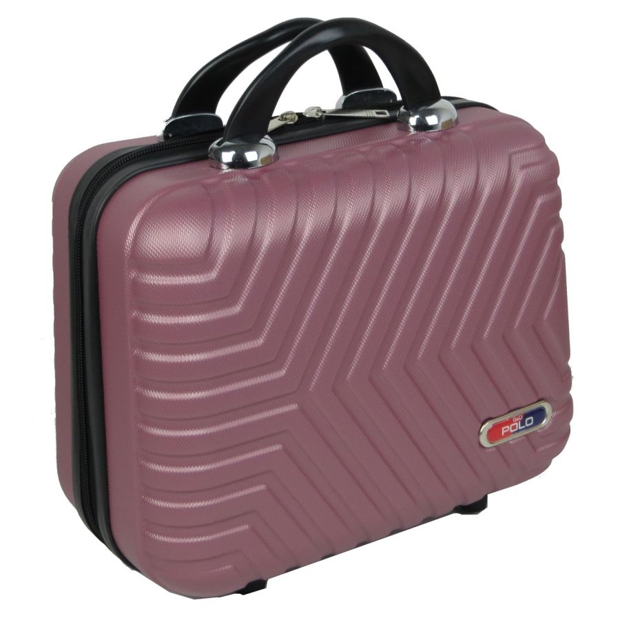 Бьюти-кейс дорожный ABS пластик GD Polo S1645433 14L Пудровый