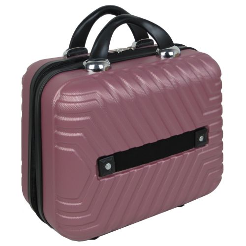 Бьюти-кейс дорожный ABS пластик GD Polo S1645433 14L Пудровый
