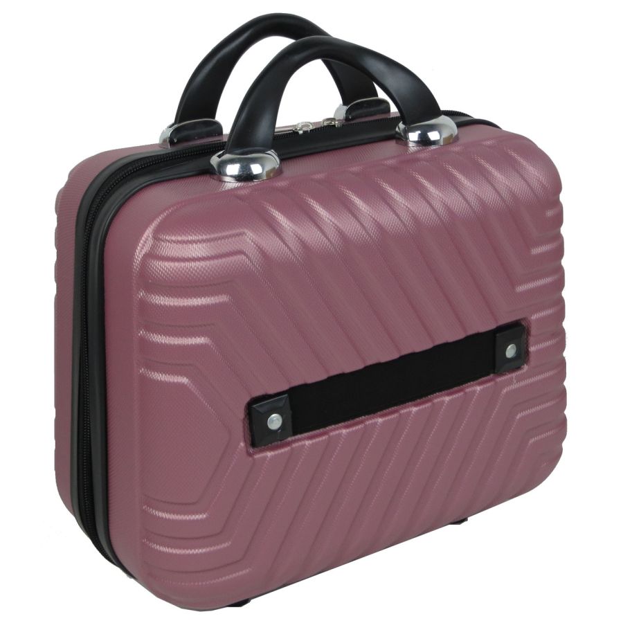 Бьюти-кейс дорожный ABS пластик GD Polo S1645433 14L Пудровый
