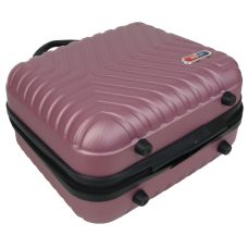 Бьюти-кейс дорожный ABS пластик GD Polo S1645433 14L Пудровый