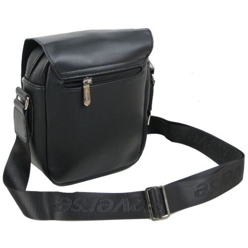 Мужская сумка планшетка из эко кожи PU Reverse Черная