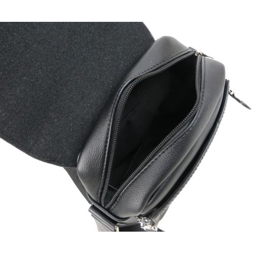 Мужская сумка планшетка из эко кожи PU Reverse Черная