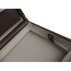  Кейс дипломат из эко кожи Portfolio Коричневый 44х33х13 см