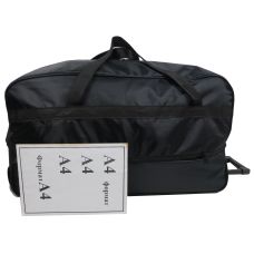  Дорожная сумка на колесах Большая 85L TrolleyGo Черная