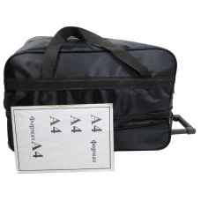  Дорожная сумка на колесах Малая 54L TrolleyGo Черная