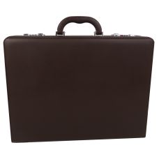  Кейс дипломат из эко кожи Portfolio Коричневый 44х33х10 см