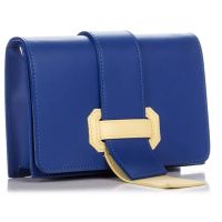 Кожаный клатч Genuine Leather Синий