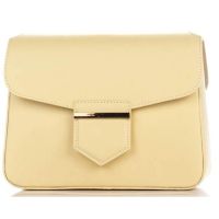 Кожаный клатч Genuine Leather Желтый