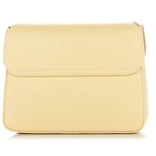 Кожаный клатч Genuine Leather Желтый