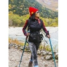 Поясная сумка для бега, фитнеса Haweel черная