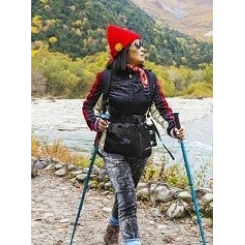 Поясная сумка для бега, фитнеса Haweel черная