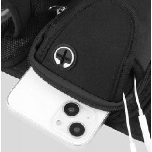 Поясная сумка для бега, фитнеса Haweel черная