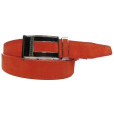 Брючный мужской замшевый ремень Skipper 5581-5-2 Рыжий 3,5 см