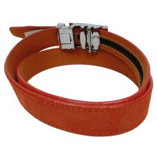 Брючный мужской замшевый ремень Skipper 5581-5-2 Рыжий 3,5 см
