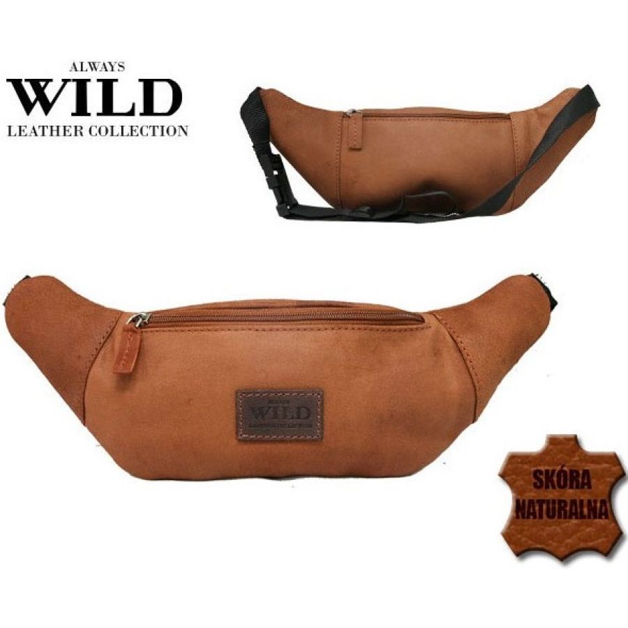 Поясная сумка Always Wild WB-01-18564 Коричневая