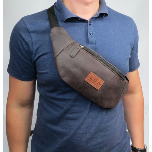 Поясная сумка Always Wild WB-01-18564 Коричневая