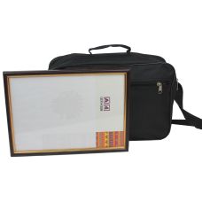 Мужская сумка, конференц сумка из полиэстера Wallaby черная