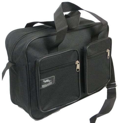 Мужская сумка на две ручки из полиэстера Wallaby черная