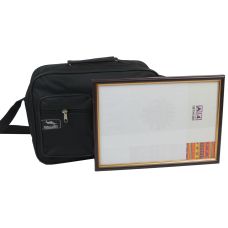 Мужская сумка  из полиэстера Wallaby, Украина 2611 черная