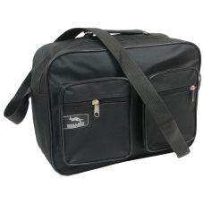 Мужская сумка  из полиэстера Wallaby, Украина 2611 черная