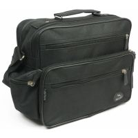 Мужская городская сумка из полиэстера Wallaby 2440 черная