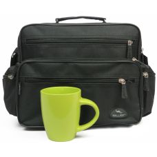 Мужская городская сумка из полиэстера Wallaby 2440 черная