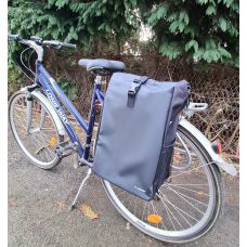 Багажная велосумка, велосипедная сумка 15L Trizand черная