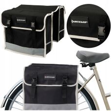 Велосипедная сумка на багажник, велосумка 26L Dunlop черная