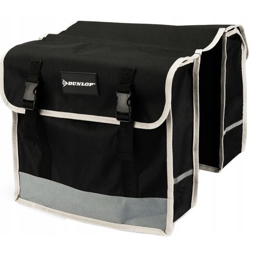 Велосипедная сумка на багажник, велосумка 26L Dunlop черная