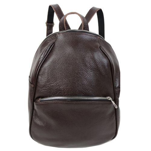 Кожаный женский рюкзак Borsacomoda 814.034 9L  Коричневый
