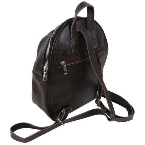 Кожаный женский рюкзак Borsacomoda 814.034 9L  Коричневый