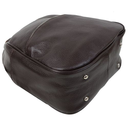 Кожаный женский рюкзак Borsacomoda 814.034 9L  Коричневый