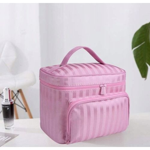 Дорожная косметичка, бьюти кейс 5L Trip Story 17x22x15 розовый