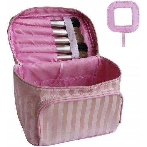 Дорожная косметичка, бьюти кейс 5L Trip Story 17x22x15 розовый