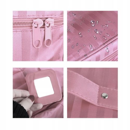 Дорожная косметичка, бьюти кейс 5L Trip Story 17x22x15 розовый