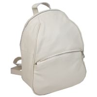 Кожаный женский рюкзак Borsacomoda 814.027 9L  Бежевый