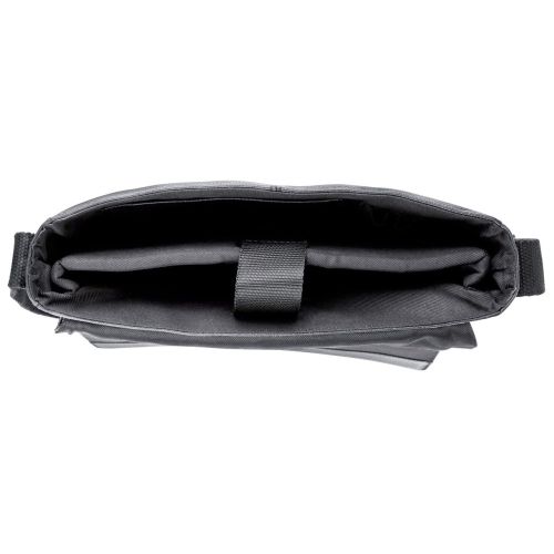 Мужская кожаная сумка, планшетка Livergy черная