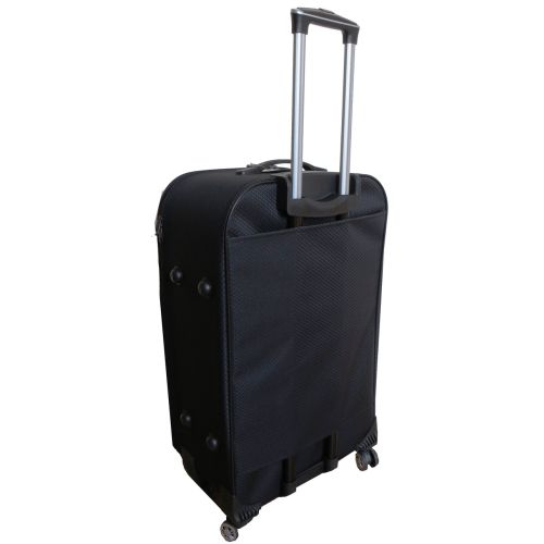 Тканевый средний чемодан на колесах 67L Gedox темно-серый