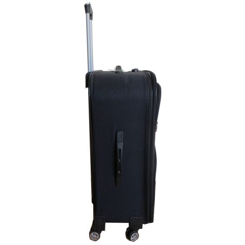 Тканевый средний чемодан на колесах 67L Gedox темно-серый