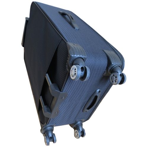 Тканевый средний чемодан на колесах 67L Gedox темно-серый