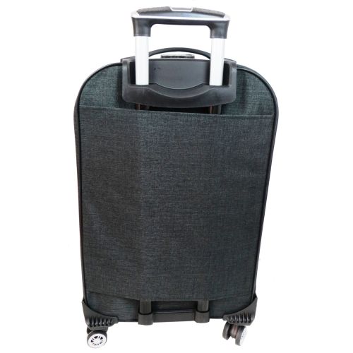 Тканевый средний чемодан на колесах 67L Gedox темно-серый