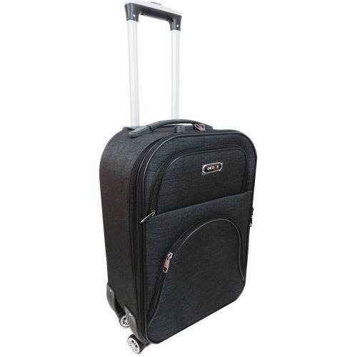 Малый тканевый чемодан на колесах 42L Gedox темно-серый