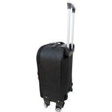 Малый тканевый чемодан на колесах 42L Gedoх темно-серый