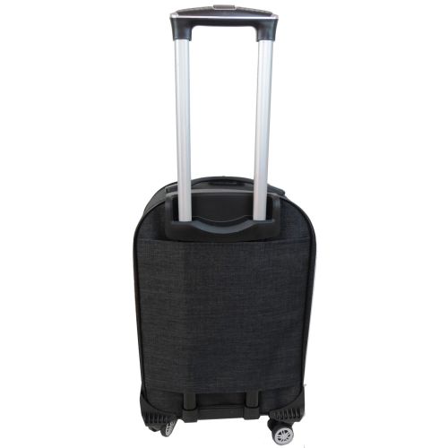 Малый тканевый чемодан на колесах 42L Gedox темно-серый