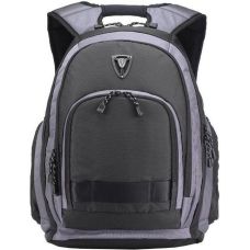 Рюкзак для ноутбука 15,6 с сумкой для фотокамеры и дождевиком Sumdeх PON-395GY Черный с серым