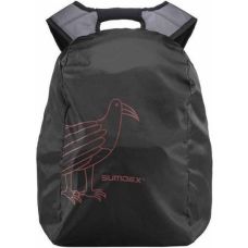 Рюкзак для ноутбука 15,6 с сумкой для фотокамеры и дождевиком Sumdeх PON-395GY Черный с серым