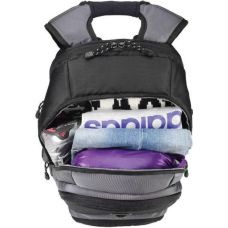 Рюкзак для ноутбука 15,6 с сумкой для фотокамеры и дождевиком Sumdeх PON-395GY Черный с серым