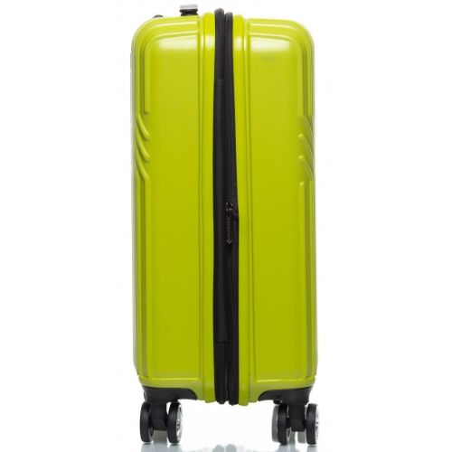 Маленький чемодан на колесах их поликарбоната 42L Sumdex салатовый