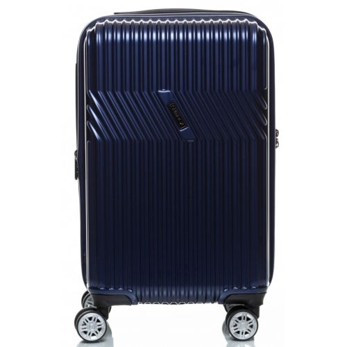 Маленький чемодан на колесах их поликарбоната 42L Sumdex синий