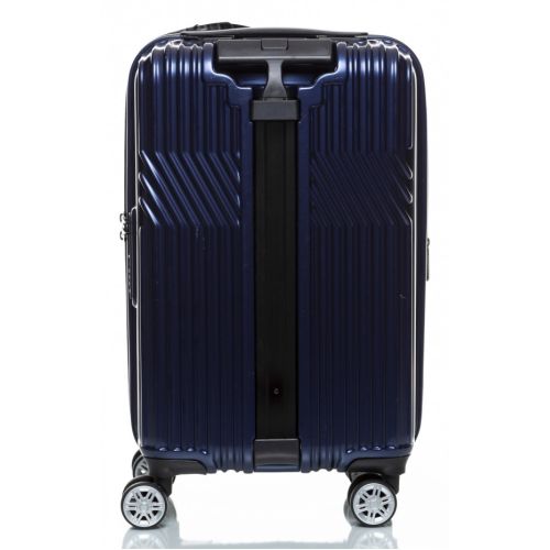 Маленький чемодан на колесах их поликарбоната 42L Sumdex синий